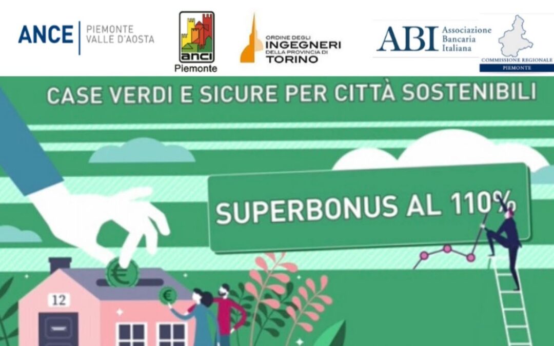 Superbonus al 110%: webinar dell’8 giugno 2020 ANCI ANCE ABI Ordine ING