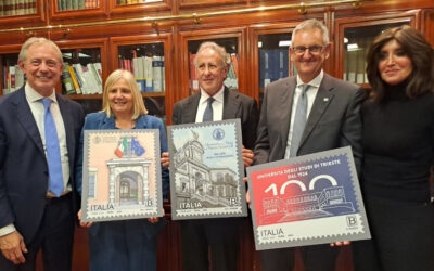 Mimit, emessi tre francobolli per celebrare le Università di Trieste, Firenze e Napoli