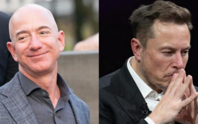 Elon Musk e Jeff Bezos, i miliardari che si sfidano nella corsa allo spazio