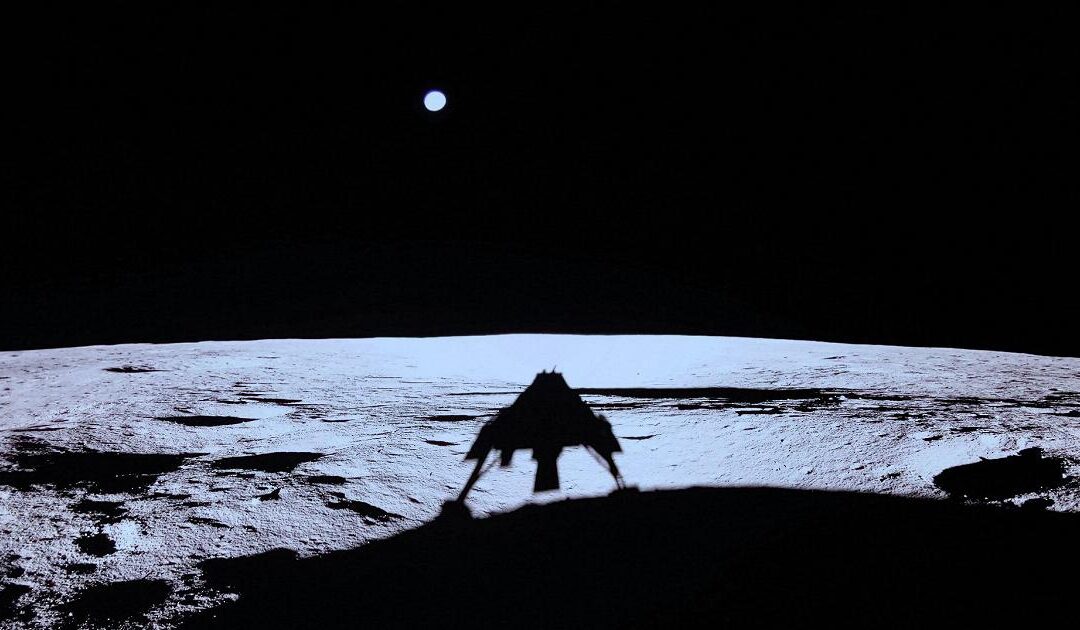Il momento dell’allunaggio di Blue Ghost, le straordinarie immagini della discesa del lander