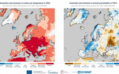 Caldo record e alluvioni, 2024 anno nero in Europa
