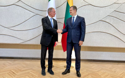 Italia-Lituania: Urso incontra il premier Paluckas, piena intesa sulle riforme di politica industriale in UE