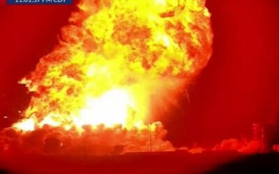 Razzo di SpaceX scoppia durante un test: il momento dell’esplosione di Starship in Texas