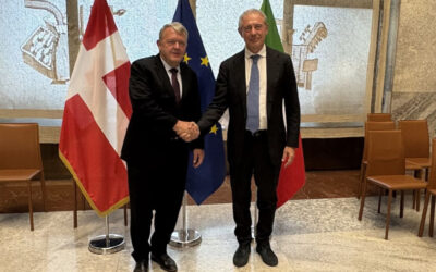 Italia-Danimarca: Urso incontra Ministro Rasmussen su politiche industriali Ue, investimenti e AI Hub per l’Africa