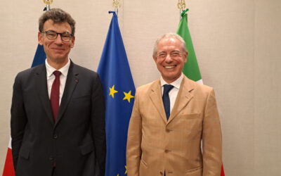 Spazio: incontro Urso-Baptiste su partnership Italia-Francia