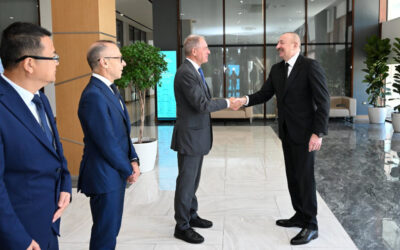 Italia-Azerbaigian: Urso incontra il Presidente Aliyev e il Ministro Jabbarov, focus su cooperazione energetica e industriale