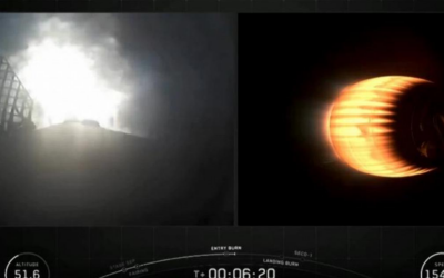 SpaceX lancia nuovi satelliti dalla base in California: il video è spettacolare