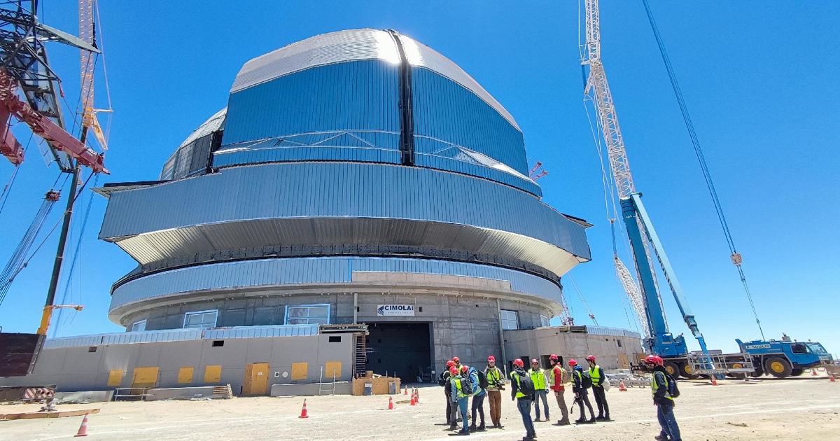 Cile, prende forma il telescopio più grande del mondo