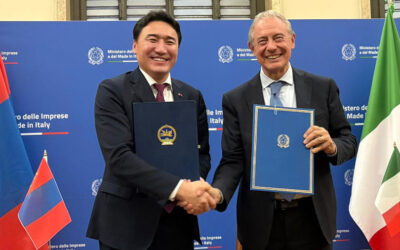 Italia-Mongolia: Urso e Damdinnyam firmano al Mimit dichiarazione congiunta su minerali e materie prime critiche
