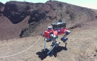 Cani robot sull’Etna per prevedere le eruzioni vulcaniche