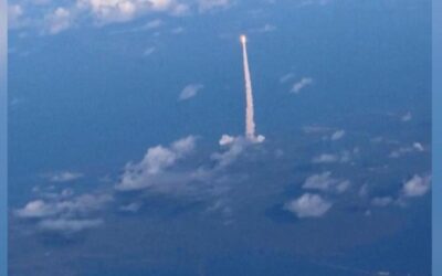 Artemis II verso la Luna, il lancio visto dai passeggeri in volo sulla Florida